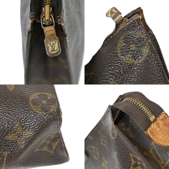 LOUIS VUITTON Poche Toilette 26 Clutch Pouch Bag Monogram Leather M47542 68HB701 - Picture 5 of 15